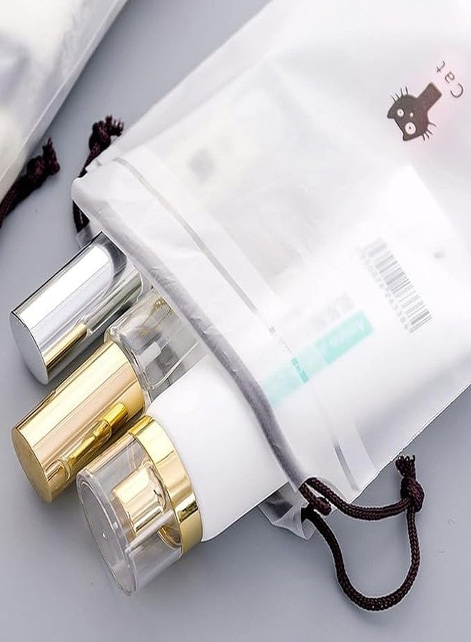 Nirvik Shoe Bag Cover for Shoe Storage & Travelling Drawstring Bags Waterproof, White (Pack of 18) - Image 5